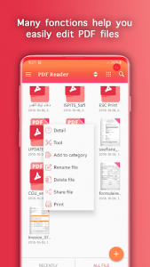 اسکرین شات برنامه PDF Reader - PDF File viewer & Ebook Reader 6