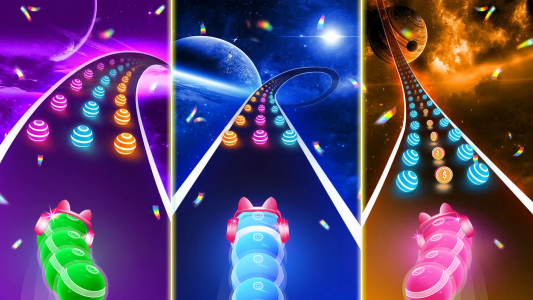 اسکرین شات بازی Dancing Snake: Colorful Balls 7