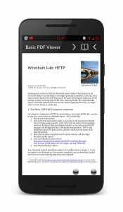اسکرین شات برنامه PDF Reader 4