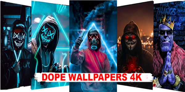 اسکرین شات برنامه Dope Wallpapers 4K 1