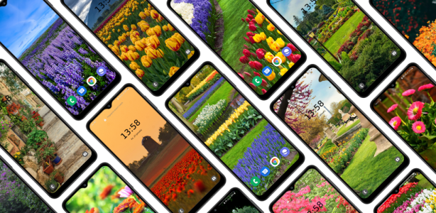 اسکرین شات 1 برنامه Garden Wallpapers 4k