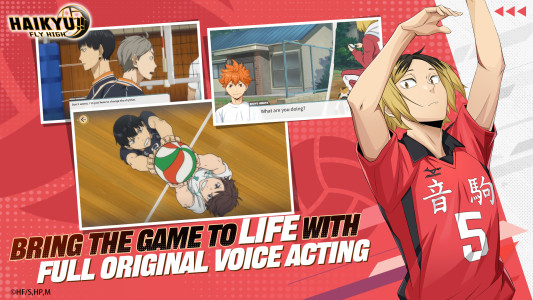 اسکرین شات 4 بازی HAIKYU!! FLY HIGH