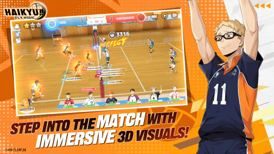 اسکرین شات 3 بازی HAIKYU!! FLY HIGH
