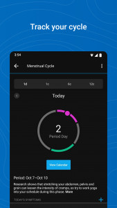 اسکرین شات برنامه Garmin Connect™ 4