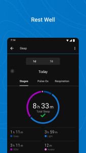 اسکرین شات برنامه Garmin Connect™ 2