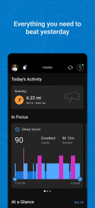 اسکرین شات برنامه Garmin Connect™ 1