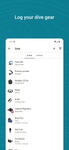 اسکرین شات 4 برنامه Garmin Dive™