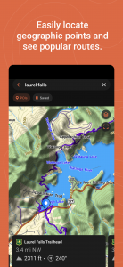 اسکرین شات 2 برنامه Garmin Explore™