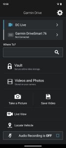 اسکرین شات 1 برنامه Garmin Drive™