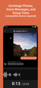 اسکرین شات 2 برنامه Garmin Messenger™