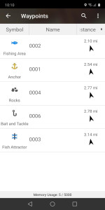 اسکرین شات 8 برنامه Garmin STRIKER™ Cast