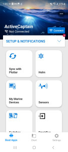 اسکرین شات 1 برنامه Garmin ActiveCaptain®