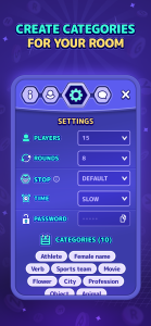 اسکرین شات 2 بازی StopotS - The Categories Game