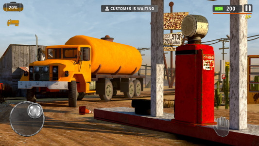 اسکرین شات بازی Gas Station Junkyard Simulator 1