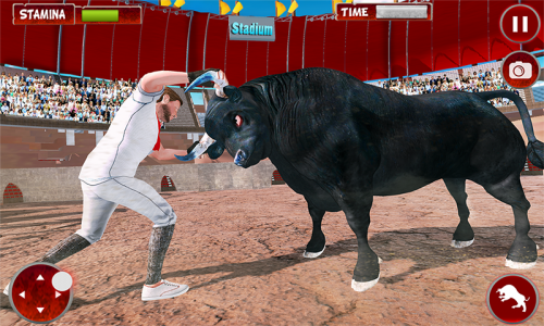 اسکرین شات برنامه Angry Bull: City Attack Sim 1