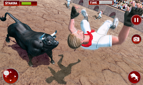 اسکرین شات برنامه Angry Bull: City Attack Sim 2