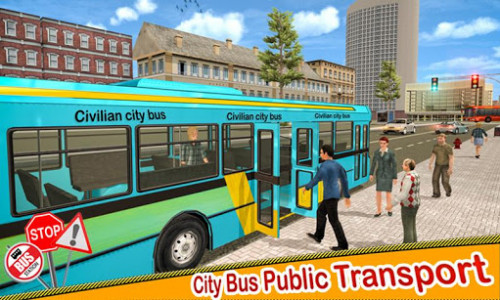 اسکرین شات برنامه School Bus Driving Games : City Coach Bus Driver 5