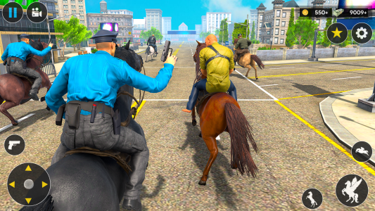 اسکرین شات 3 برنامه Wild Flying Horse Simulator