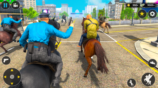 اسکرین شات 3 برنامه Wild Flying Horse Simulator