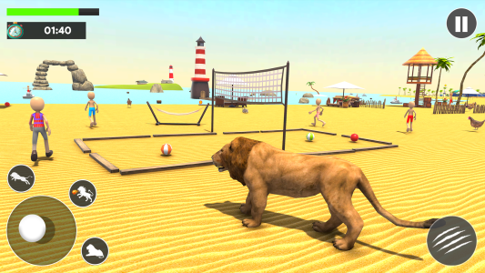 اسکرین شات 6 بازی Lion Hunting Simulator Game
