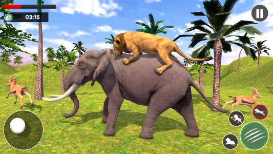 اسکرین شات 3 بازی Lion Hunting Simulator Game