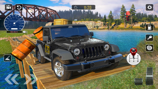 اسکرین شات برنامه Extreme Cargo SUV Driving Game 1