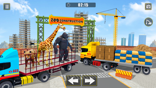 اسکرین شات برنامه Animal Zoo Construction Games 2