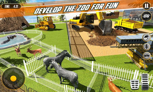 اسکرین شات برنامه Animal Zoo Construction Games 6