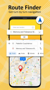 اسکرین شات برنامه GPS Location Map Finder & Area Calculator App 1