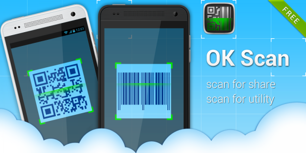 اسکرین شات برنامه OK Scan(QR&Barcode) 1