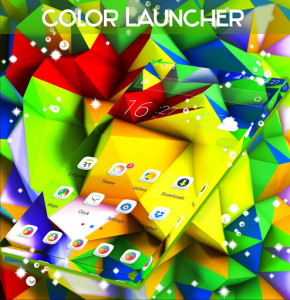 اسکرین شات برنامه Color Launcher 1