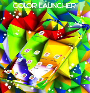 اسکرین شات برنامه Color Launcher 4