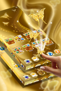 اسکرین شات برنامه Golden Launcher 3