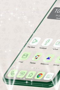 اسکرین شات برنامه Launcher Theme for Whatsapp 1