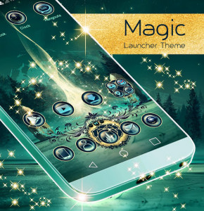 اسکرین شات برنامه Magic Launcher Theme 1