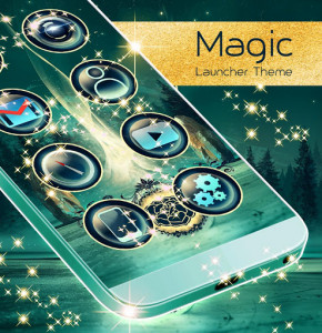 اسکرین شات برنامه Magic Launcher Theme 4