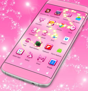 اسکرین شات برنامه Pink Themes Free For Android 1
