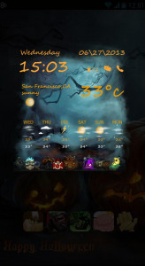 اسکرین شات برنامه Halloween Toucher Pro Theme 5