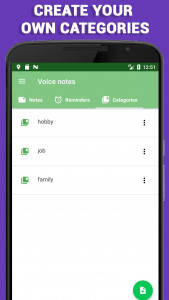 اسکرین شات برنامه Voice notes 6