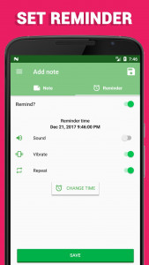 اسکرین شات برنامه Voice notes 3