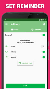 اسکرین شات 3 برنامه Voice notes