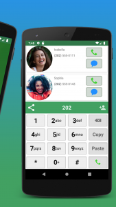 اسکرین شات برنامه Contacts, Dialer and Phone 3