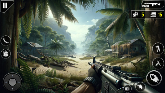 اسکرین شات بازی Gun Games 3D Offline Fps Games 3
