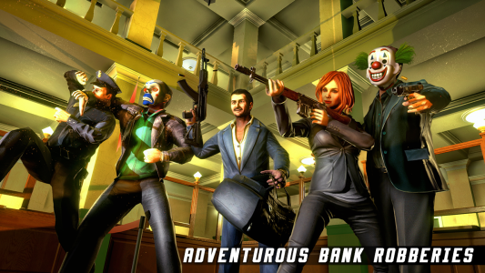 اسکرین شات بازی Gangster Mafia City-Bank Heist 1
