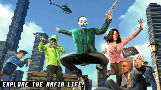 اسکرین شات بازی Gangster Mafia City-Bank Heist 5