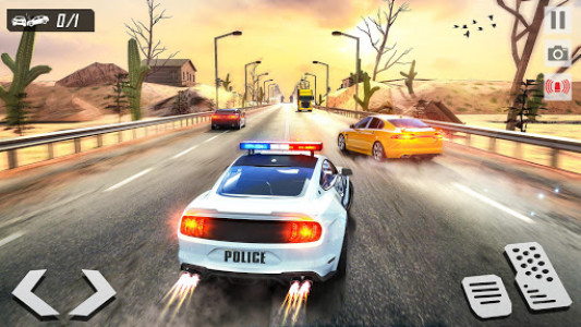 اسکرین شات بازی Highway Racing Police Car Chase: Cop Simulator 5