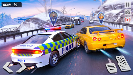 اسکرین شات بازی Highway Racing Police Car Chase: Cop Simulator 7