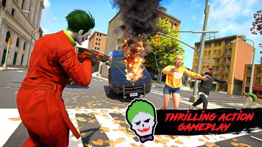 اسکرین شات برنامه Real Joker Gangster Auto Theft 2