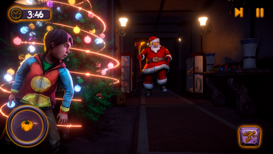 اسکرین شات 2 بازی Scary Santa Horror Escape Game