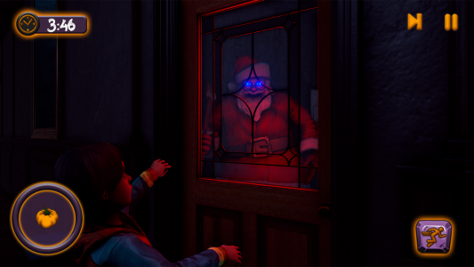 اسکرین شات 3 بازی Scary Santa Horror Escape Game